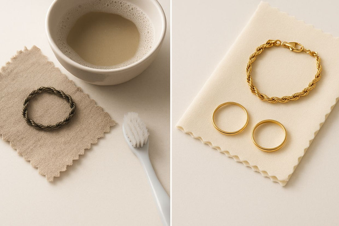 How to Clean Tarnished Gold