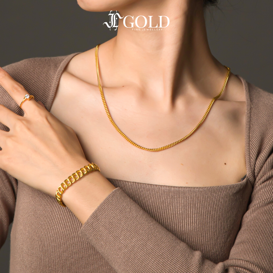 916 Gold Fishbone Chain
