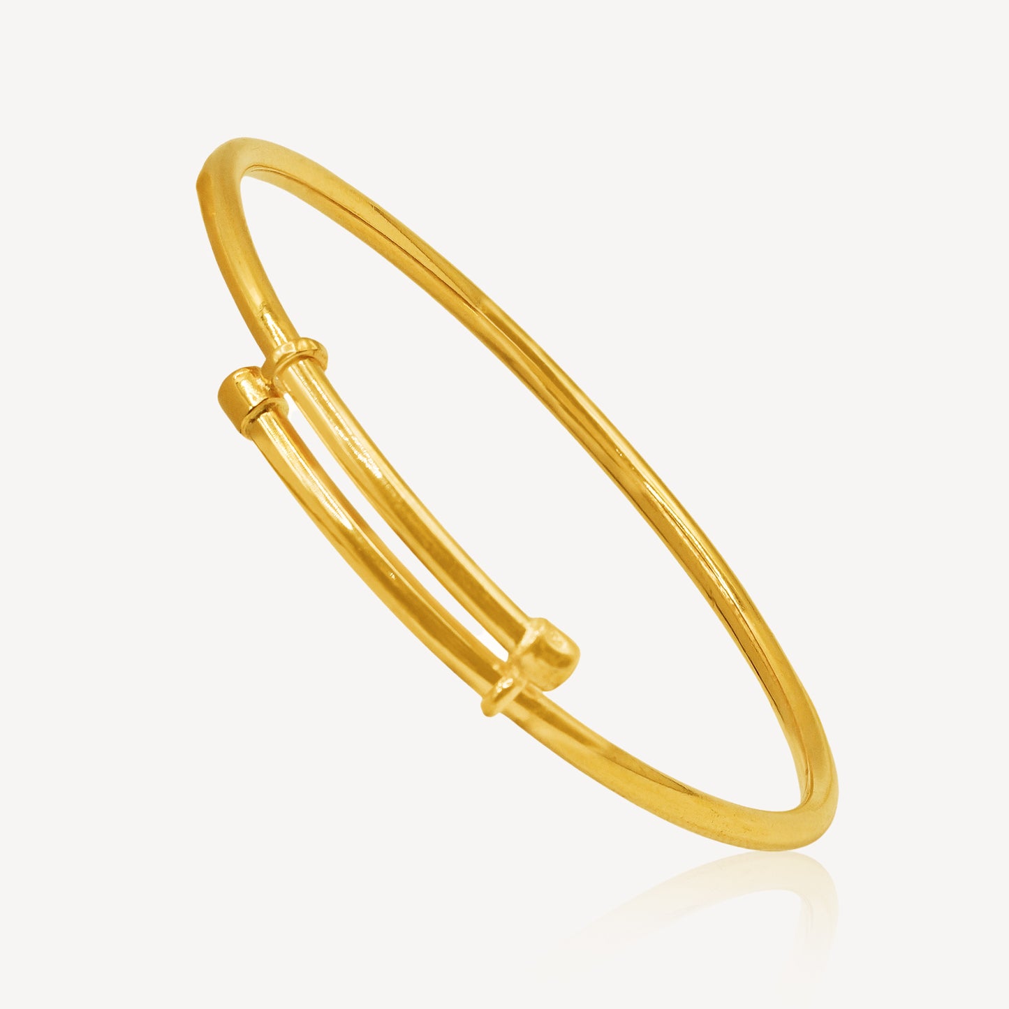 916 Gold Baby Bangle