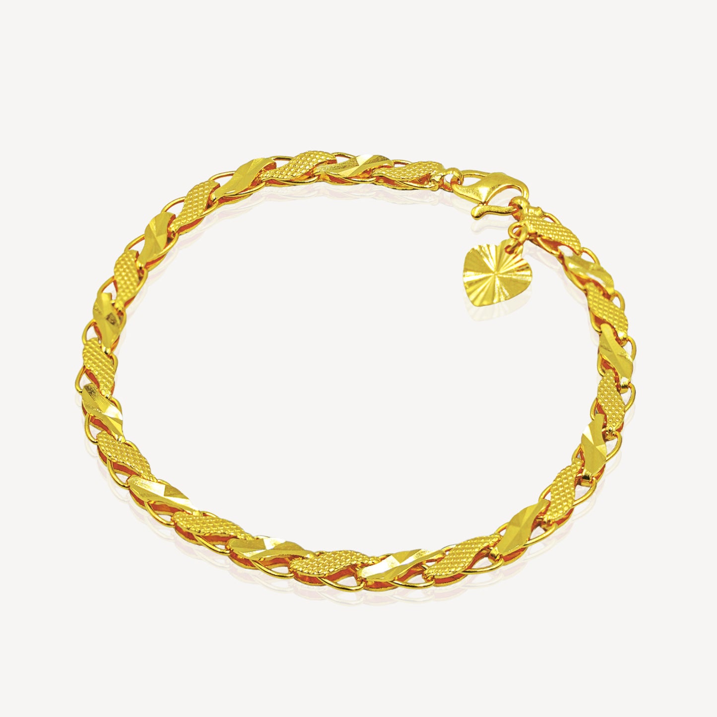 916 Gold Grace Love Bracelet