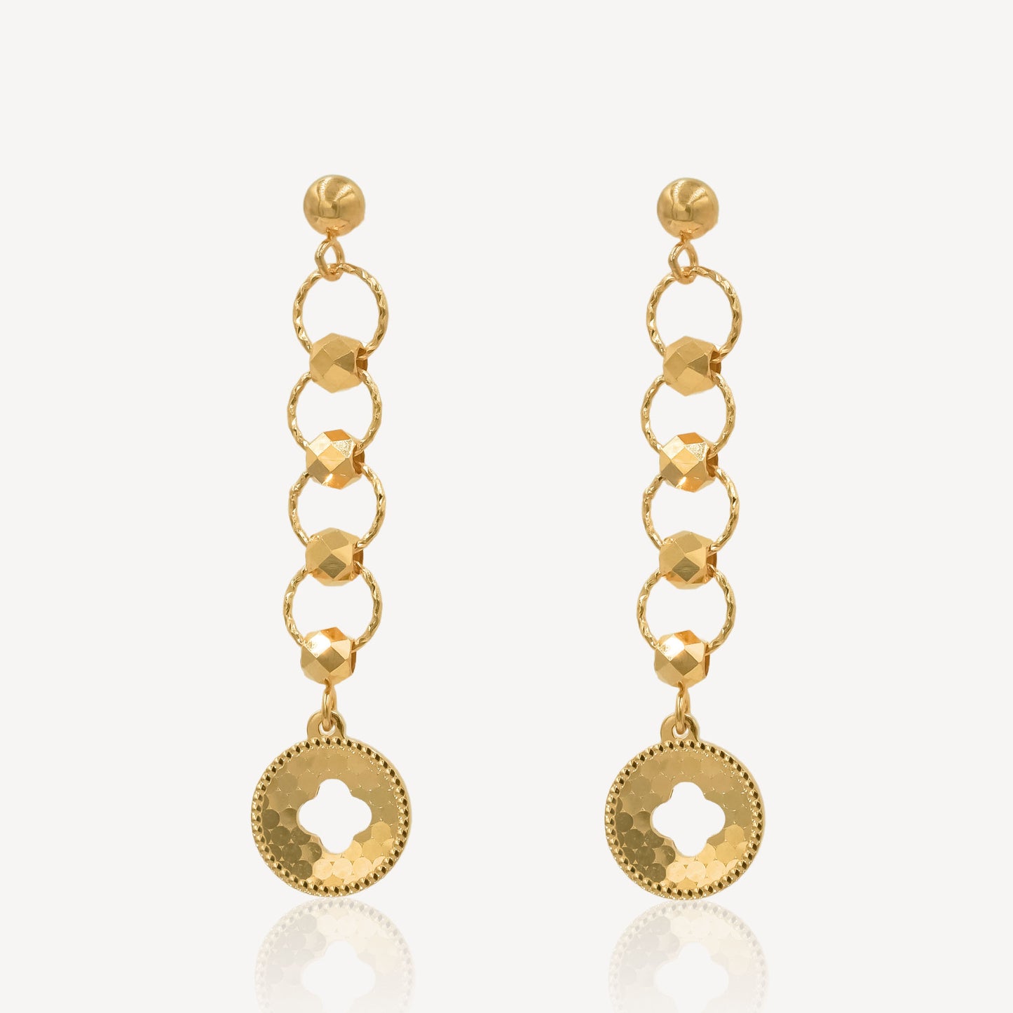 916 Gold Mirage Earrings