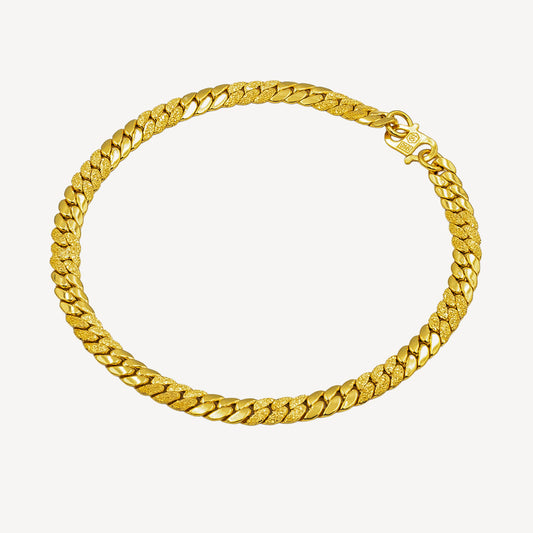 916 Gold Cowboy Bracelet