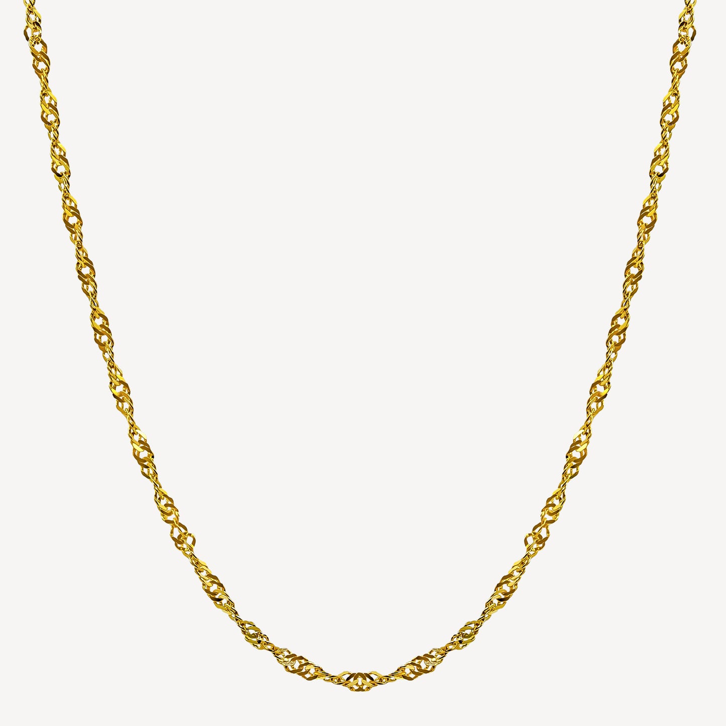 916 Gold Mini Disco Chain