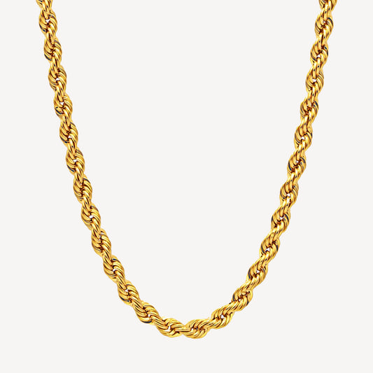 916 Gold Hollow Rope Chain (2.5mm Series)