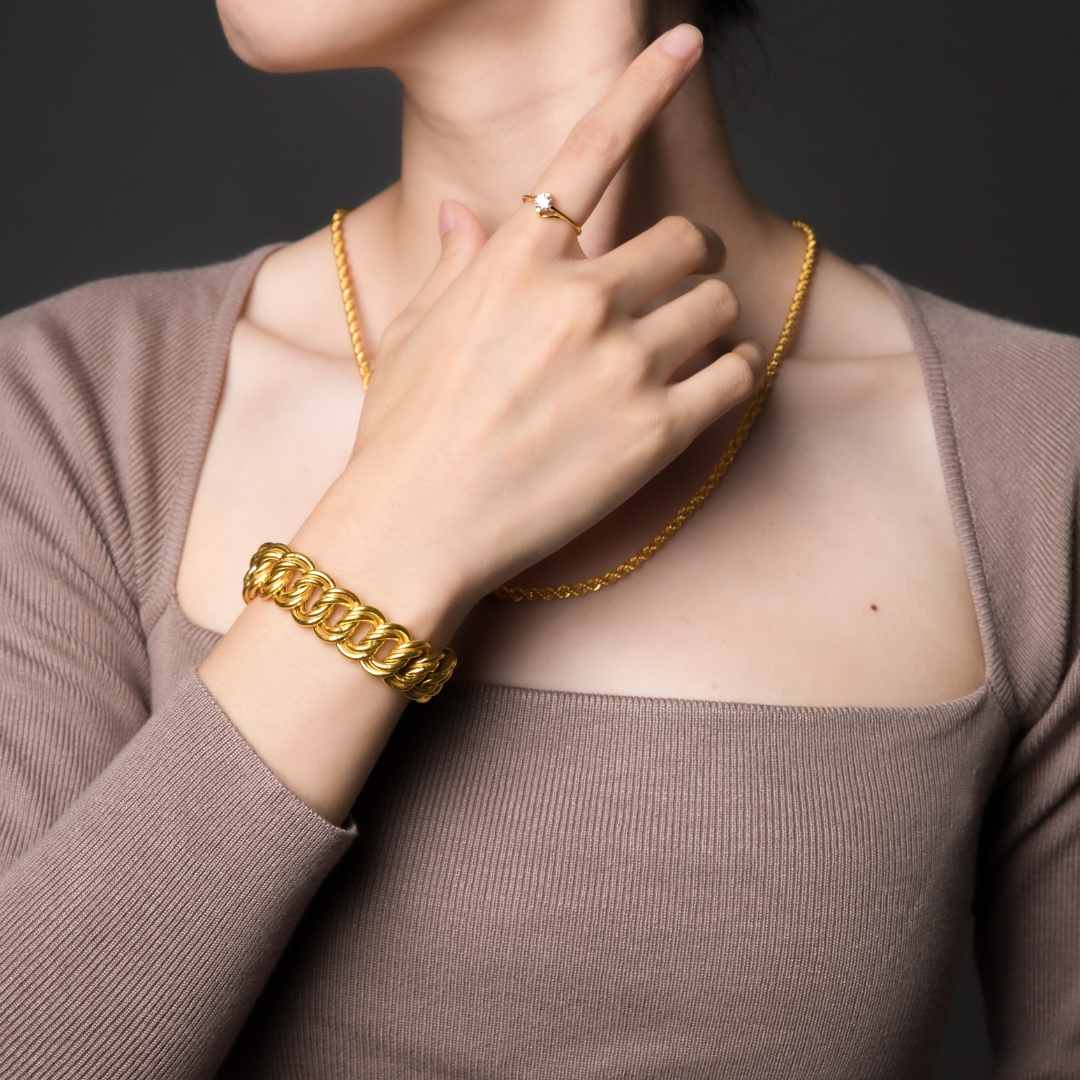 916 Gold CoCo Bracelet (16mm series)