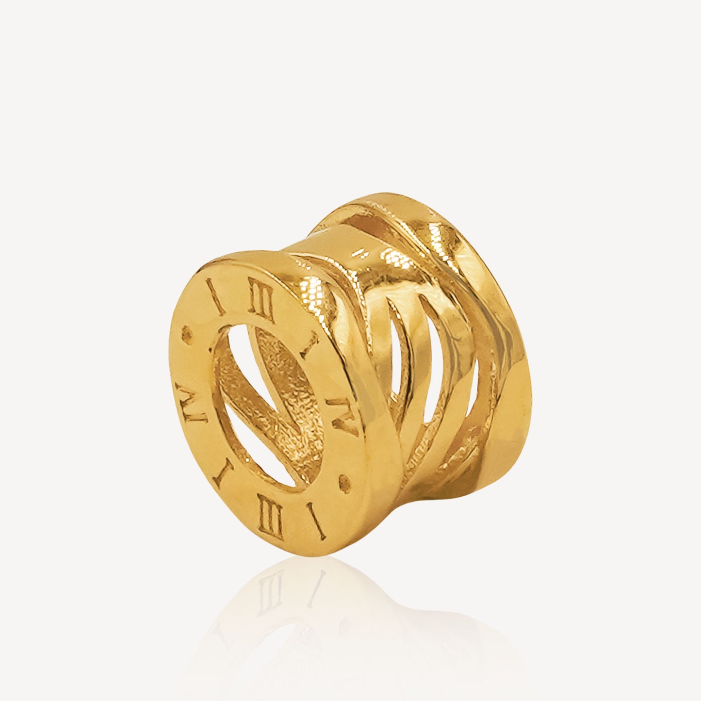 916 Gold Celestria Charm