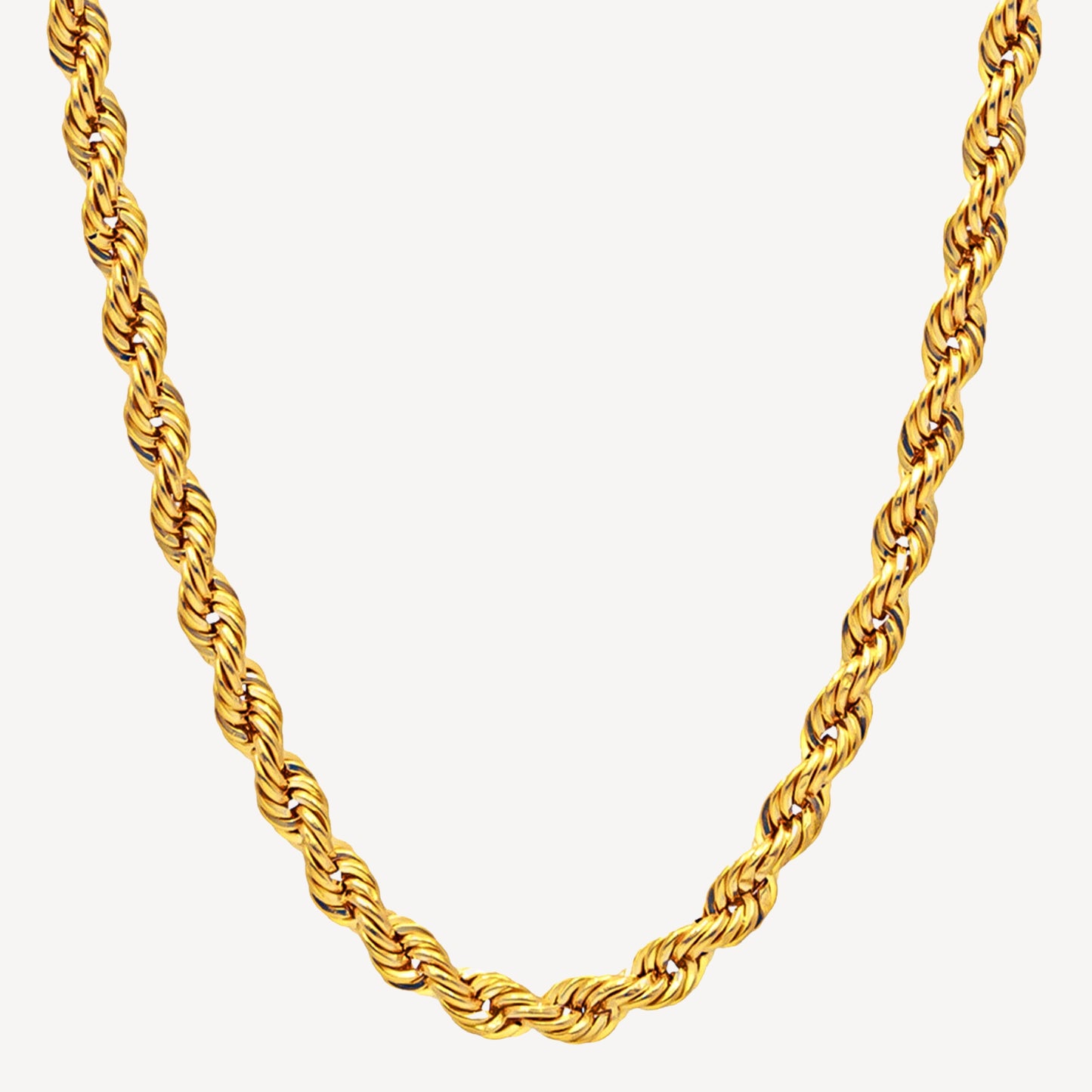 916 Gold Hollow Rope Chain (3.5mm series)