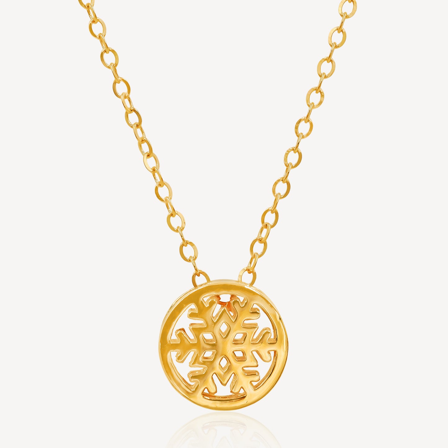 916 Gold Eliovine Necklace