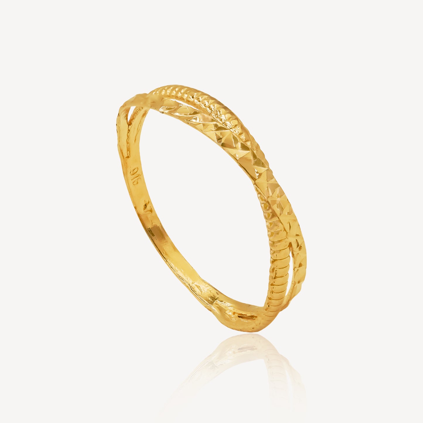 916 Gold Caleira Rings
