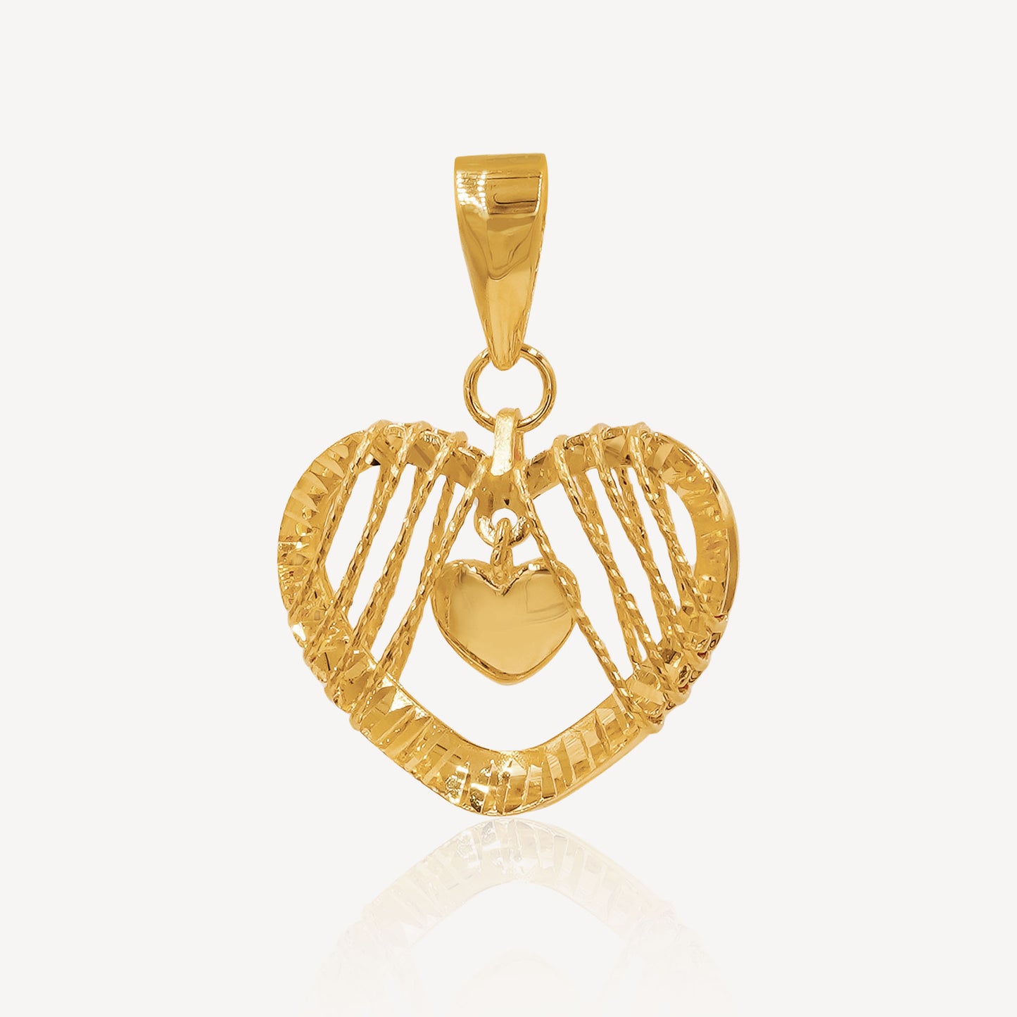 916 Gold Seraphyne Pendant