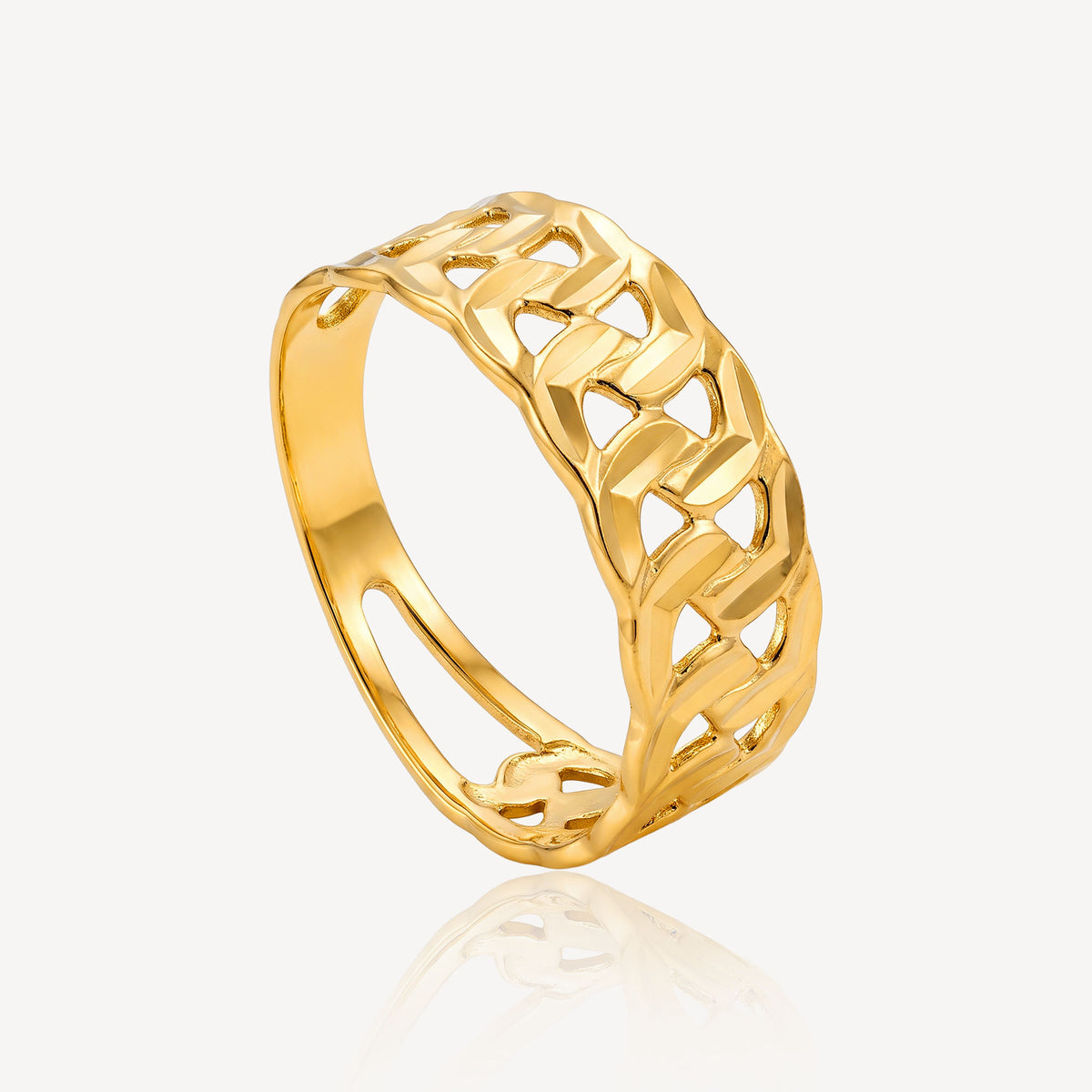 916 Gold Solvera Ring