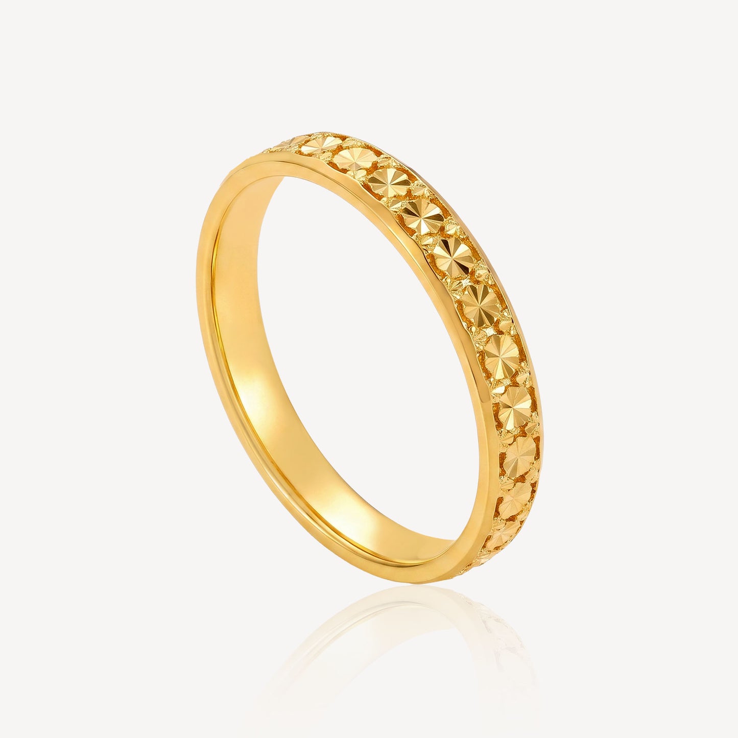 916 Gold Stacking Ring