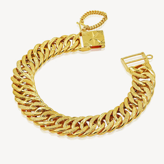 916 Gold Mega Elegant Lipan Bracelet