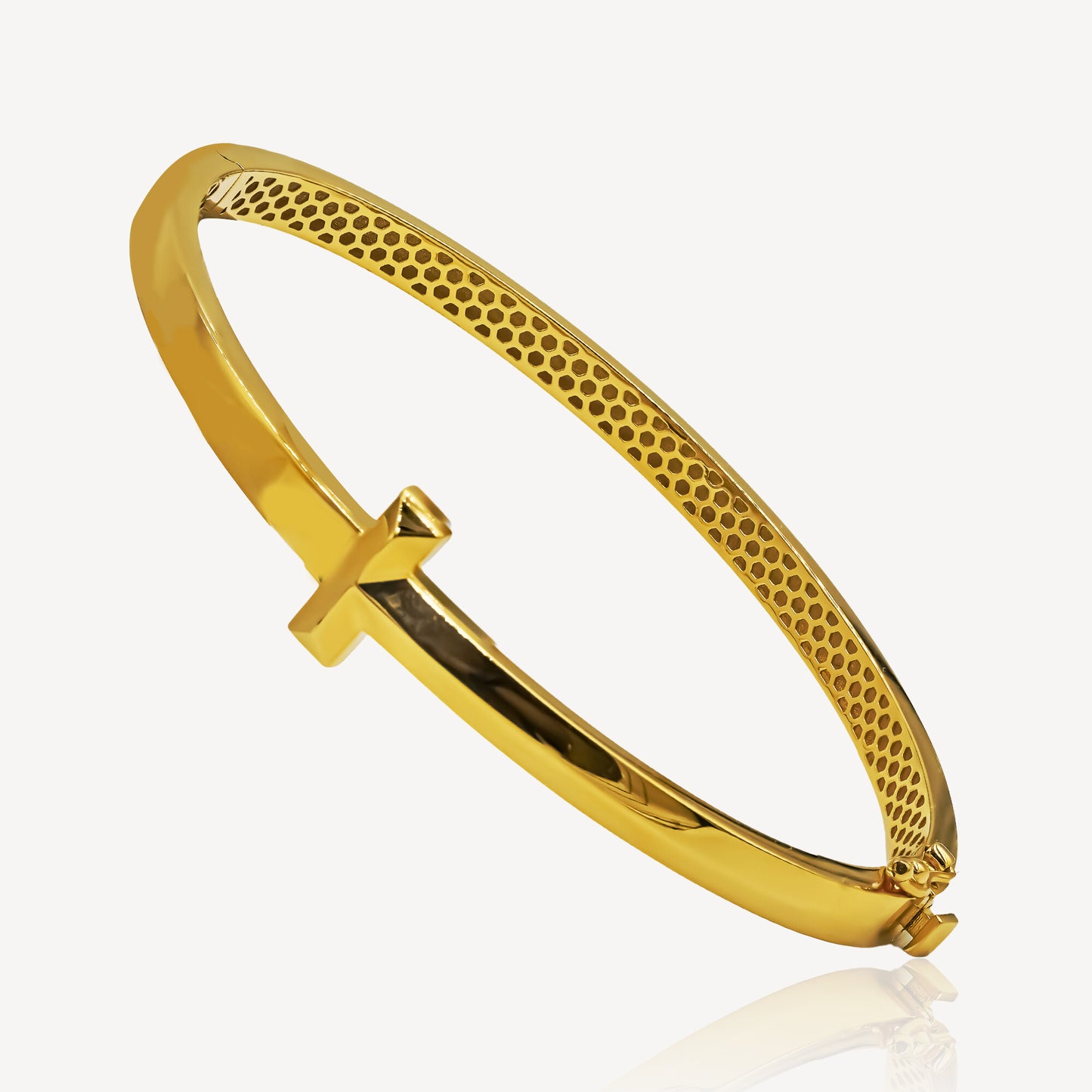 916 Gold Eternal Elegance Bangle