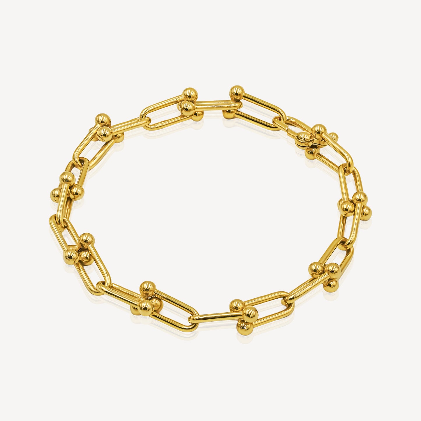916 Gold Blissful Joint Bracelet