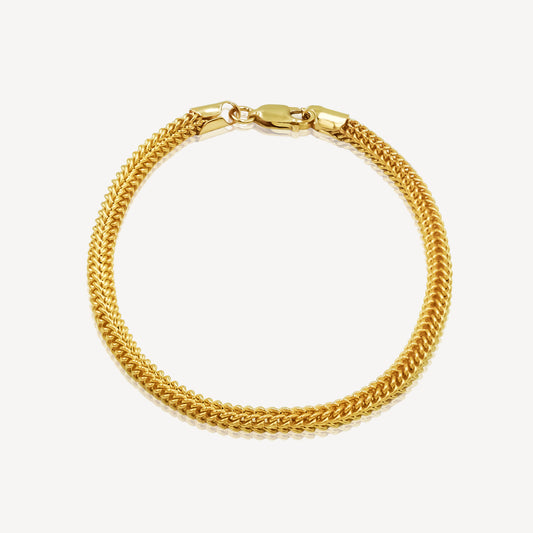 916 Gold Dragon Bracelet