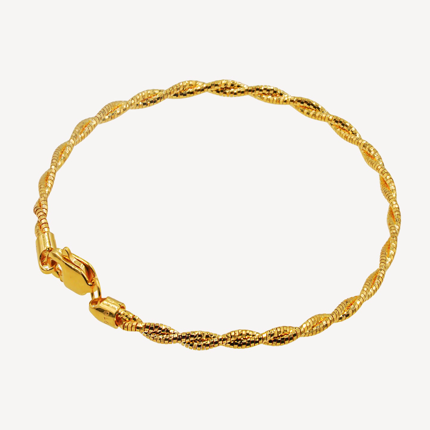 916 Gold Debby Bangle