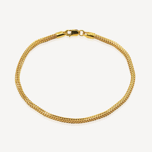 916 Gold Dragon Bracelet (1.5mm)