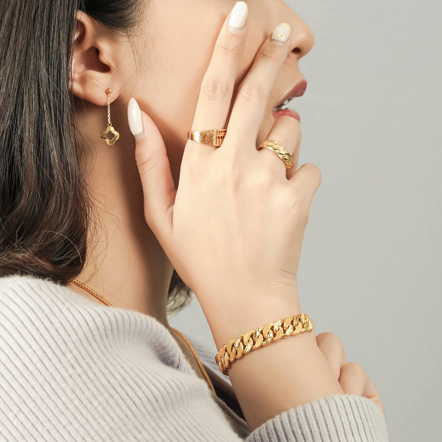 916 Gold Mega Luxora Bracelet