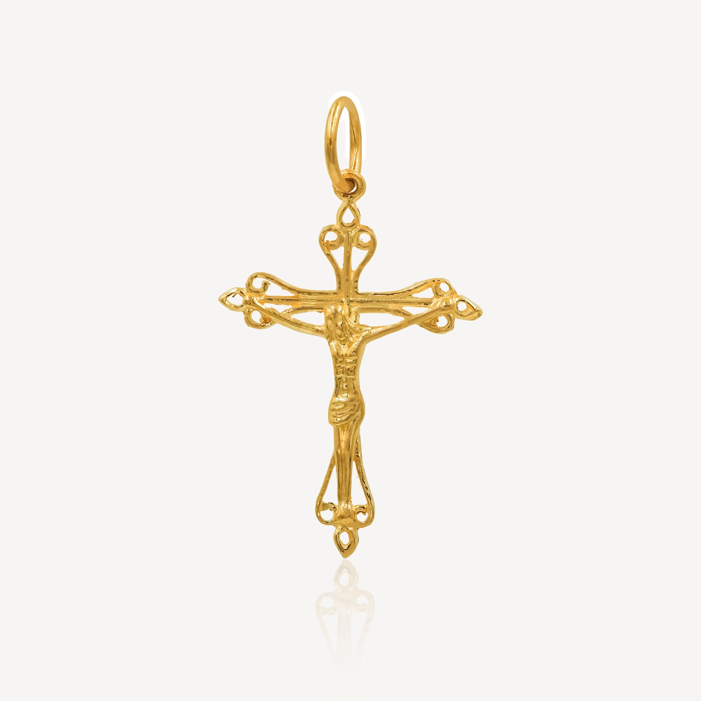916 Gold FaithLight Pendant