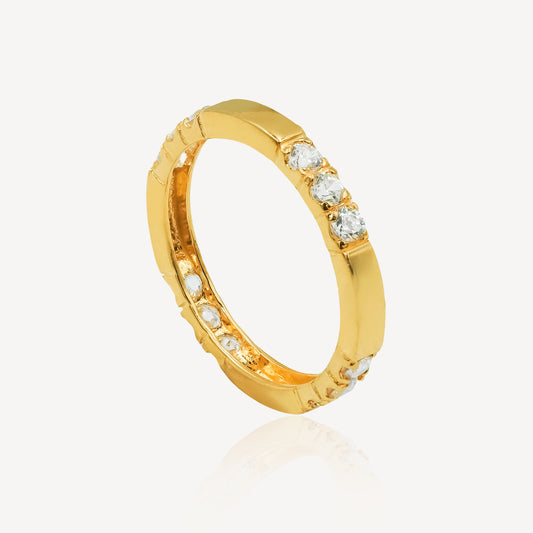 916 Gold Eterna Trio Ring
