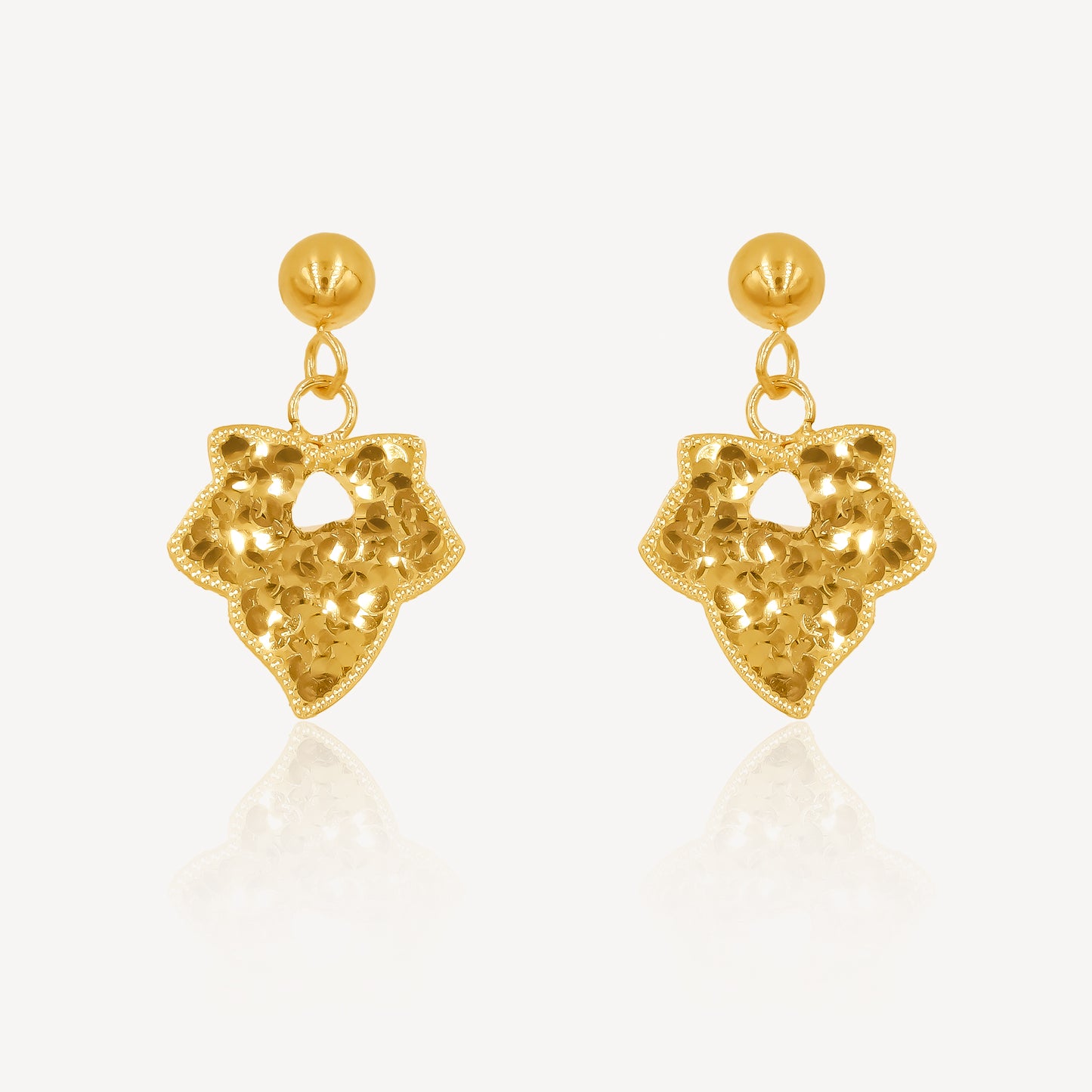 916 Gold Elvyn Earrings