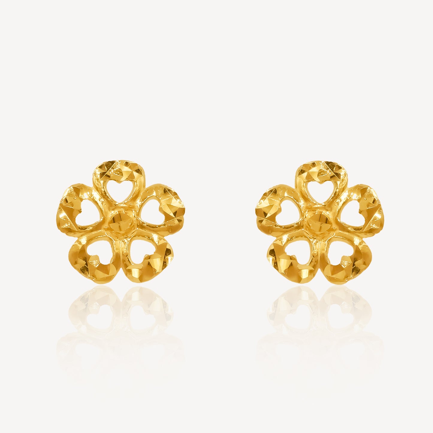 916 Gold Nerelle Earrings