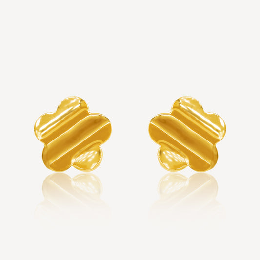 916 Gold Alouette Earrings