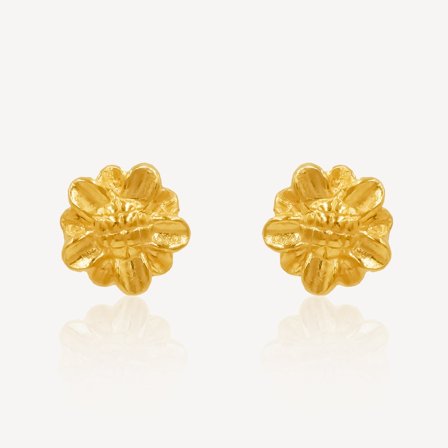 916 Gold Mirone Earrings