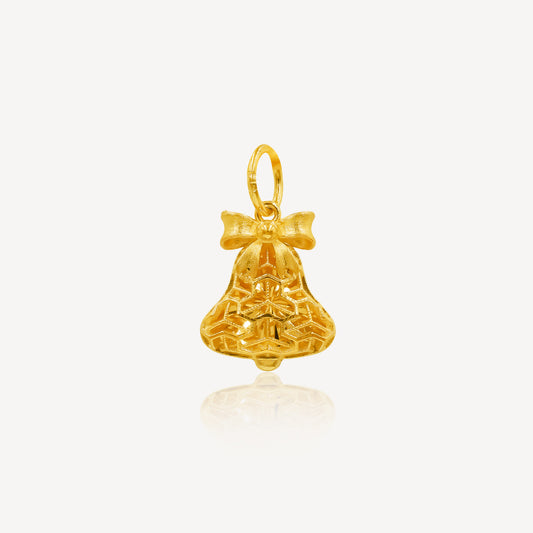 916 Gold Bell Pendant