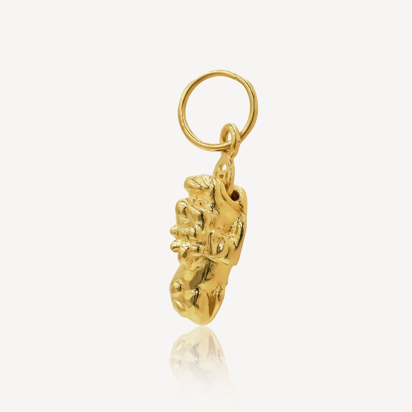 916 Gold Mystic Dragon Charm