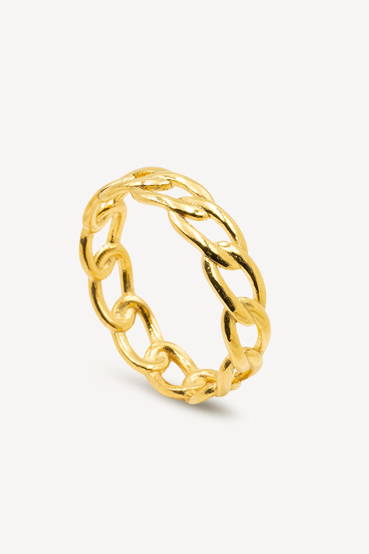 916 Gold Infinity Ring