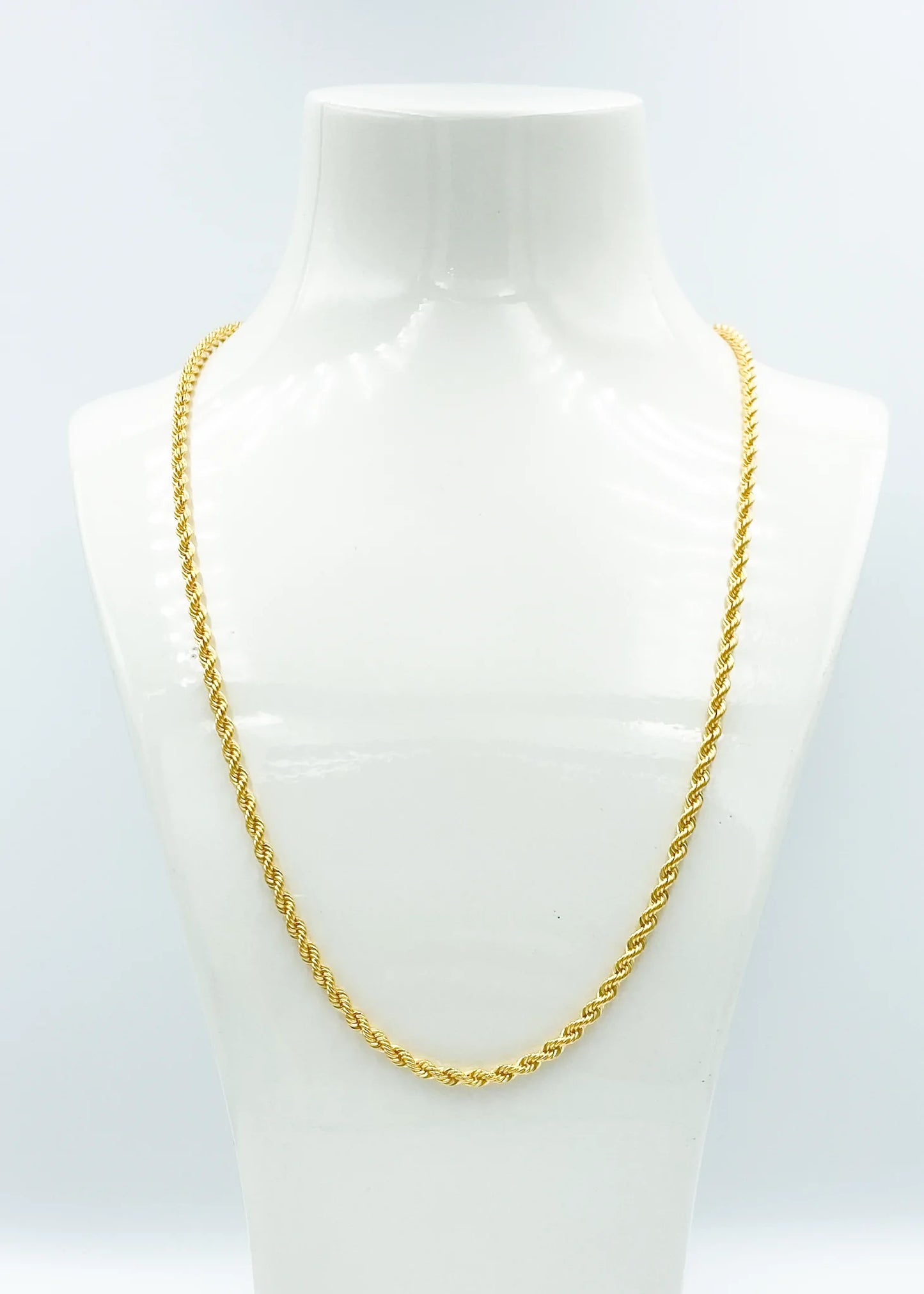 916 Gold Hollow Rope Chain (1.5mm Series)