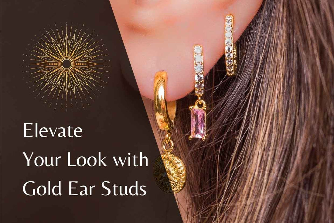 Elevate Your Look with Gold Ear Studs