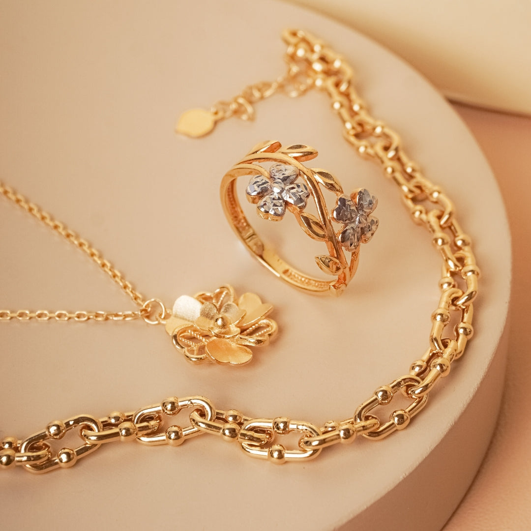 916 Gold CoCo Bracelet (7mm series) – JJ Gold