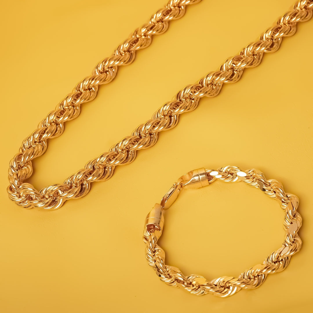916 Gold CoCo Bracelet (7mm series) – JJ Gold