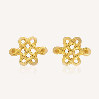 916 Gold Chloe Ear Studs