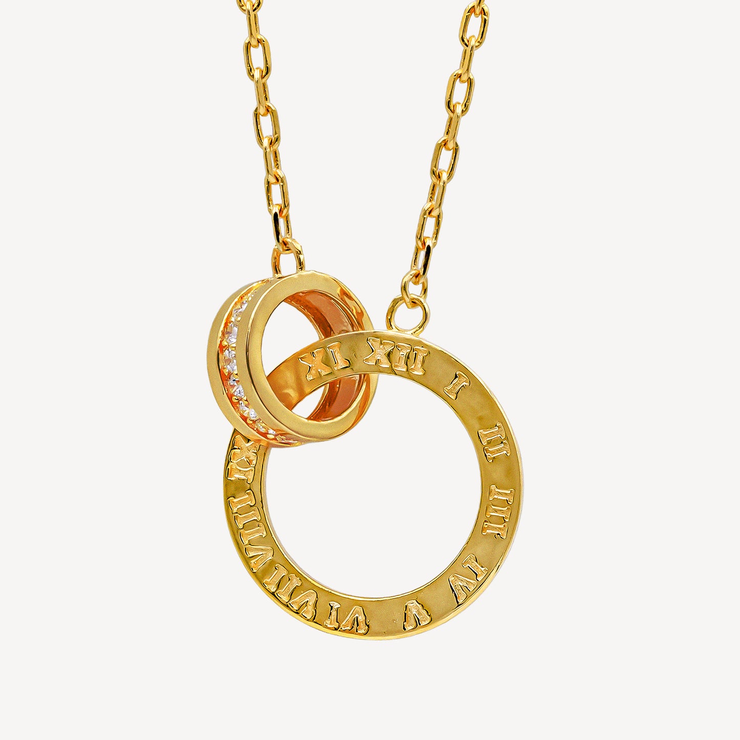 916 Gold Destiny Lock Chain