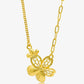 916 Gold Flower Necklace