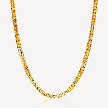 916 Gold Hollow Box Chain