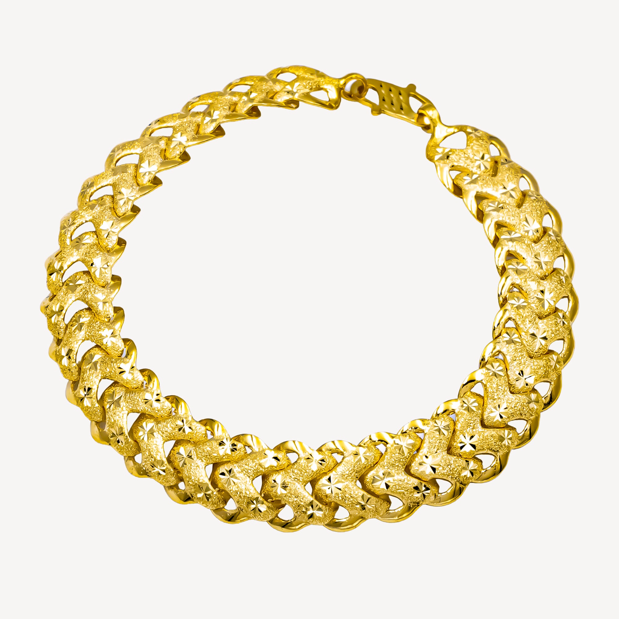 Goldheart Glitz Diamond 14K White Gold Bracelet  Shopee Singapore
