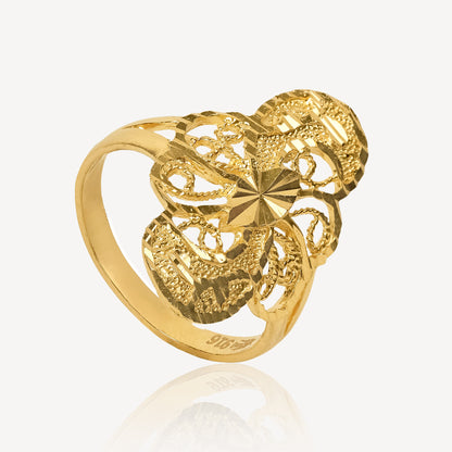 916 Gold Lumiere Ring