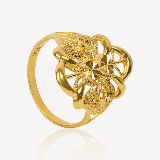 916 Gold Opalina Ring