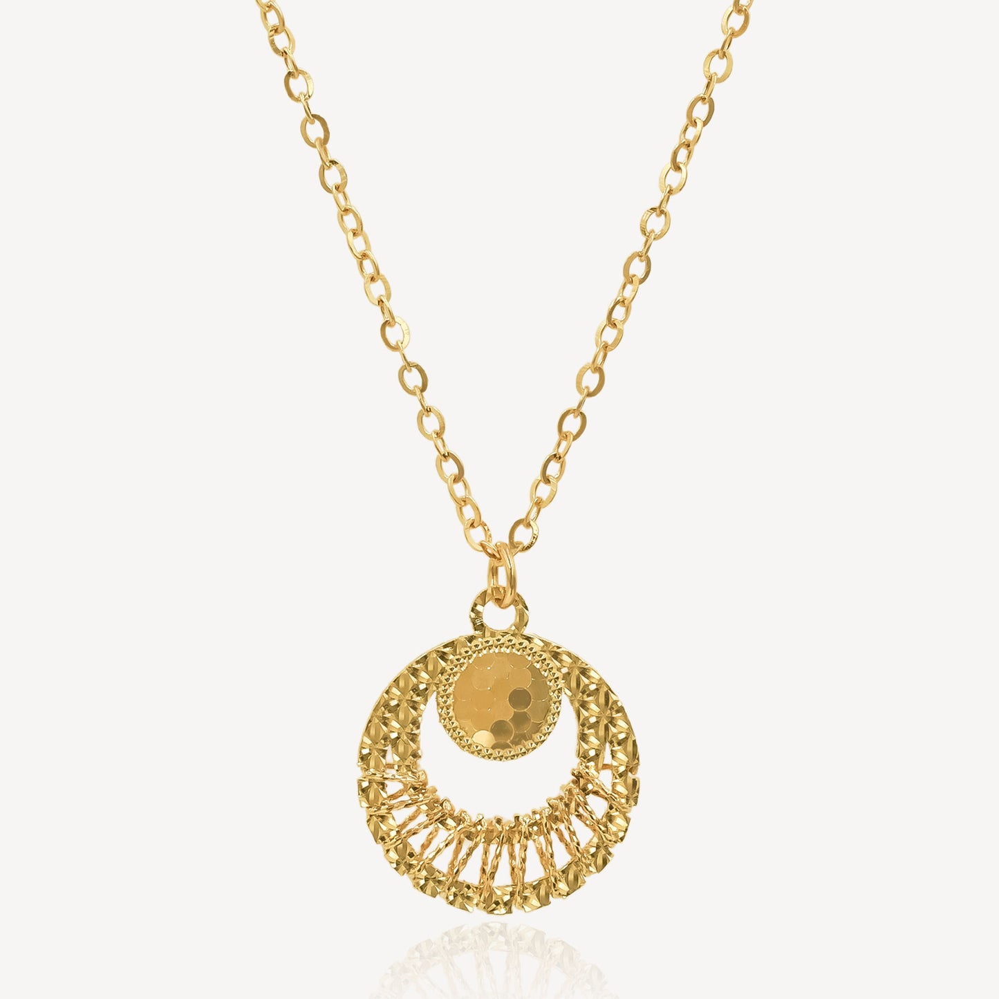 916 Gold Ophelia Necklace