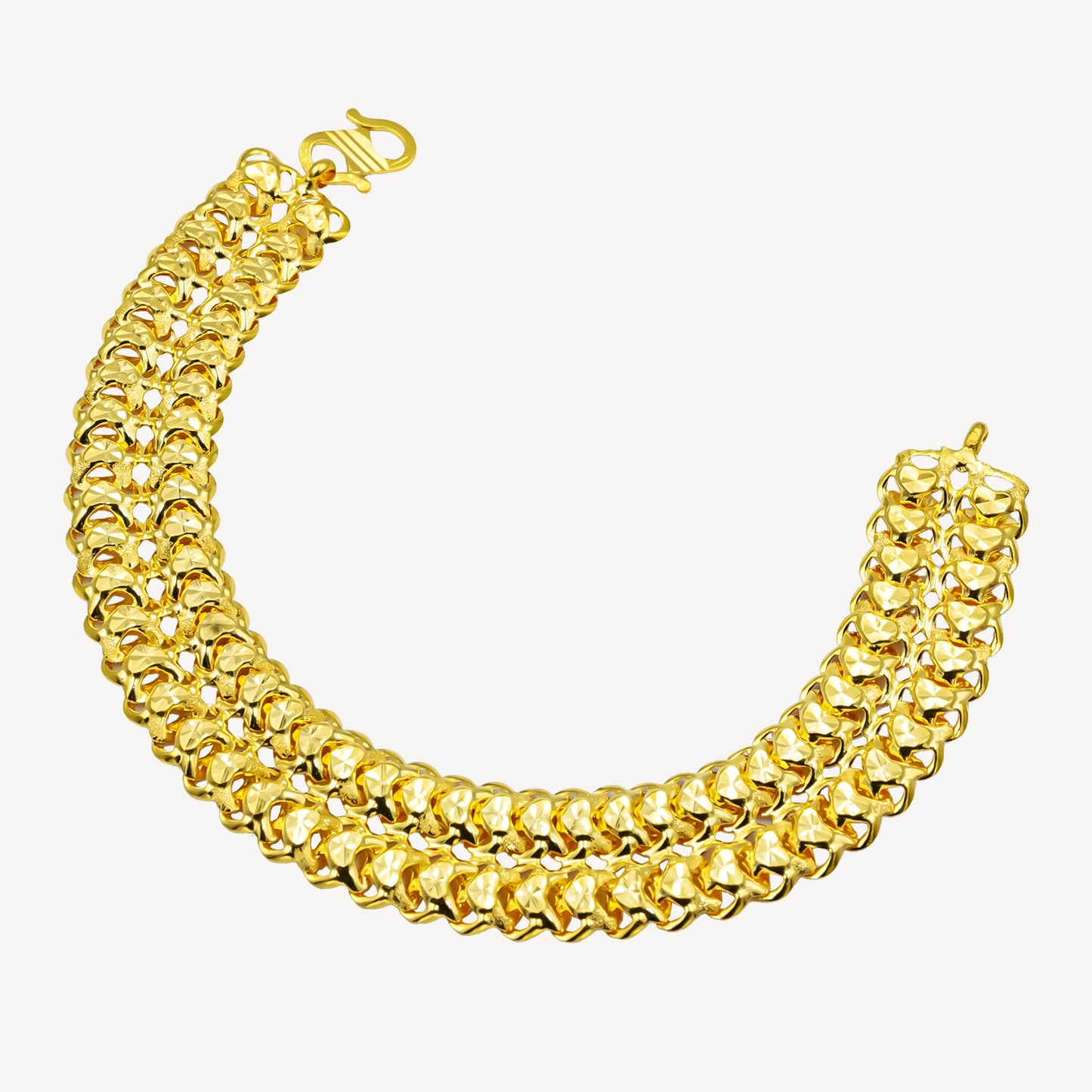 916 Gold Double Vita Bracelet