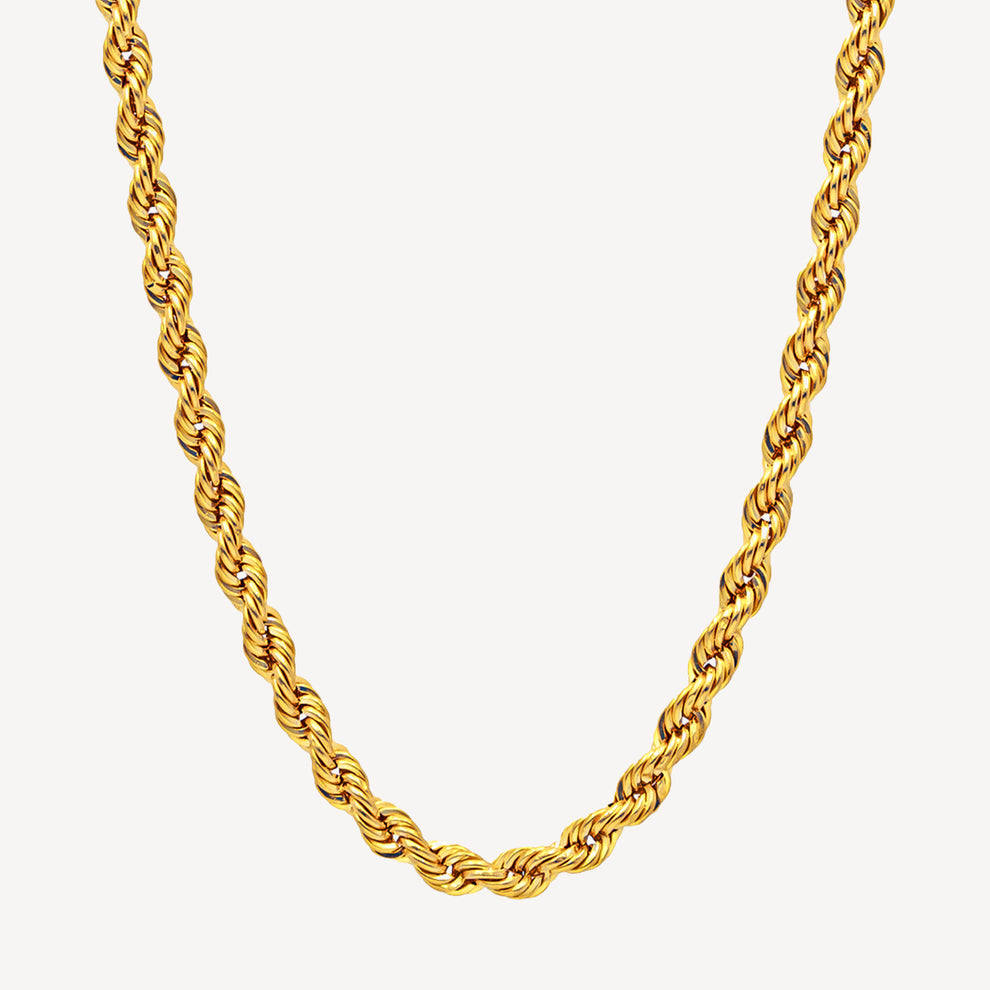 916 Gold Hollow Rope Chain (1.5mm Series)