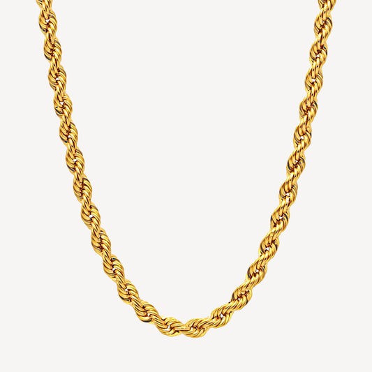 916 Gold Hollow Rope Chain (3mm series)