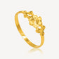 916 Gold Blooming Flower Ring
