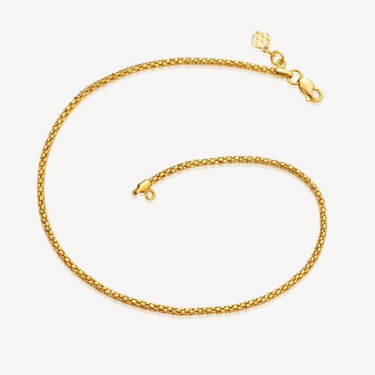 916 Gold Bombakto Anklet
