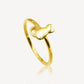 916 Gold Cat Ring